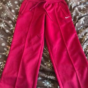 Womens large maroon jogging pants large
